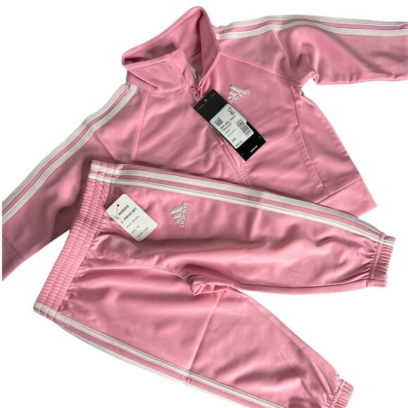 adidas Other - Adidas‎ Girls 2 Piece Track Suit 12 month New